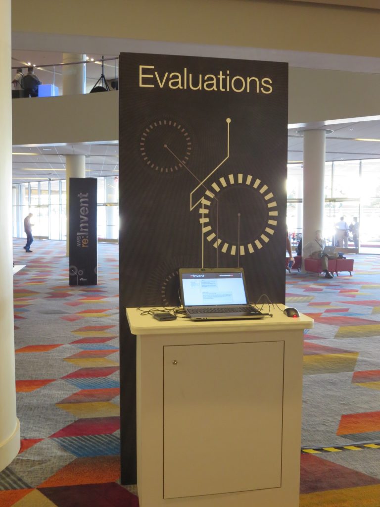 AWS re:Invent 2014 現地リポート 第1弾: Evaluationsボード